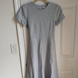 Grace & Chili light blue midi dress below knees. Size S